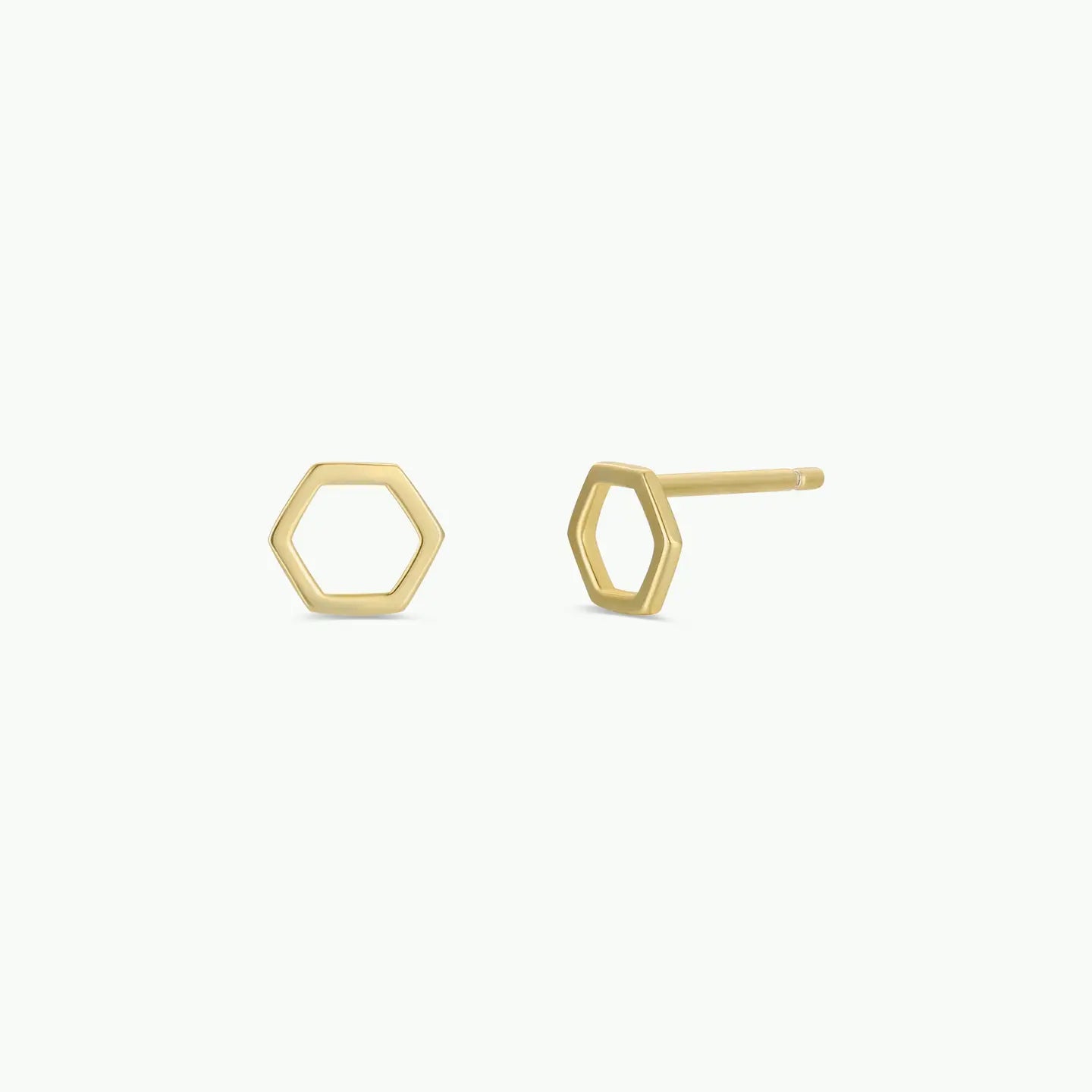 Hexagon Earring