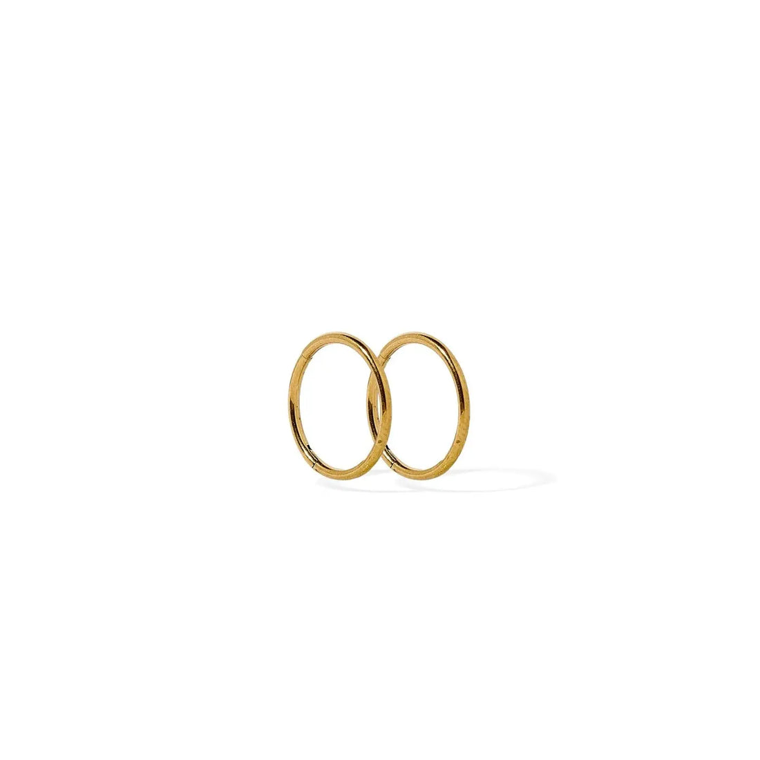 Linny Co- huggie earrings Ava Gold 8 mm