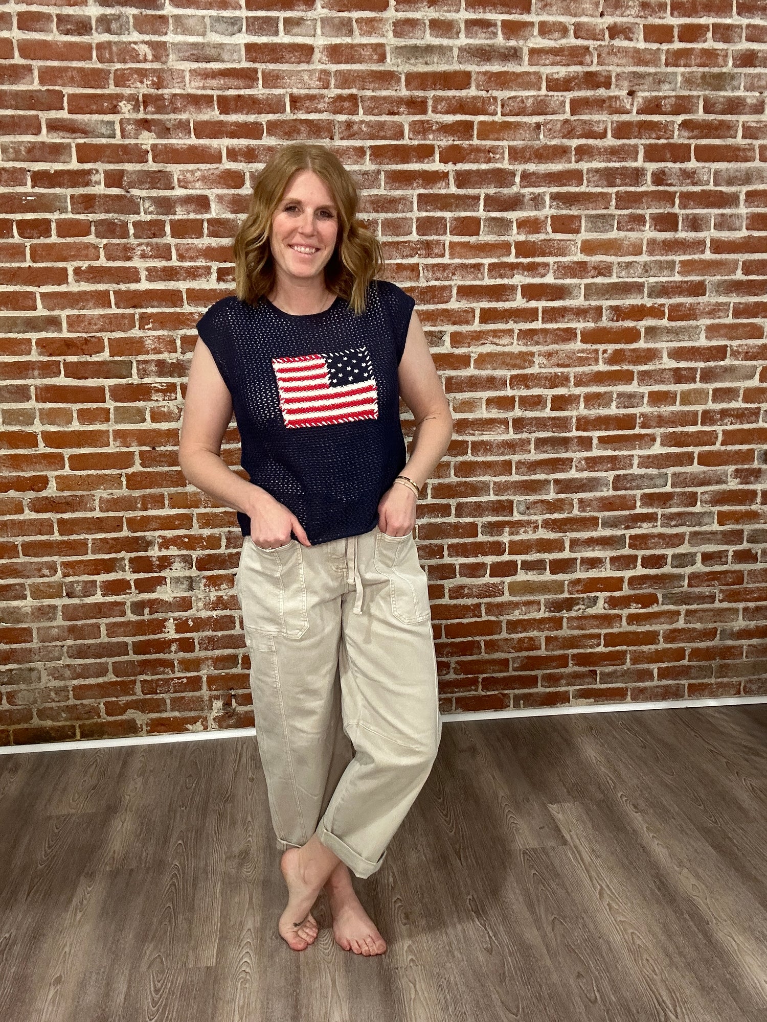 Almond Barrel Pants