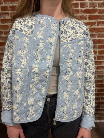 Floral Quilted Jacket