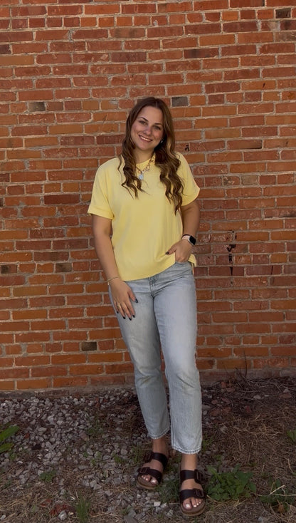 Yellow Glow Tee