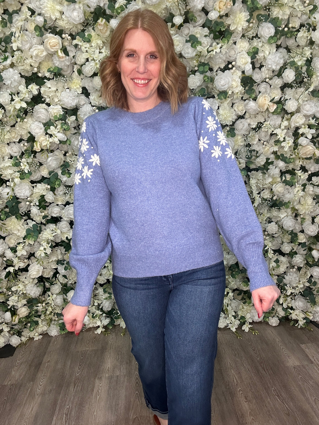 Frost Blue Sweater