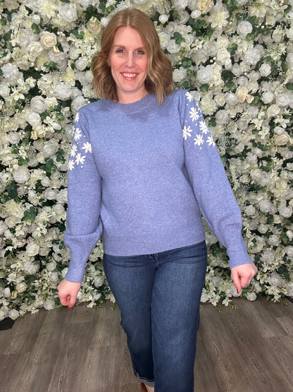 Frost Blue Sweater