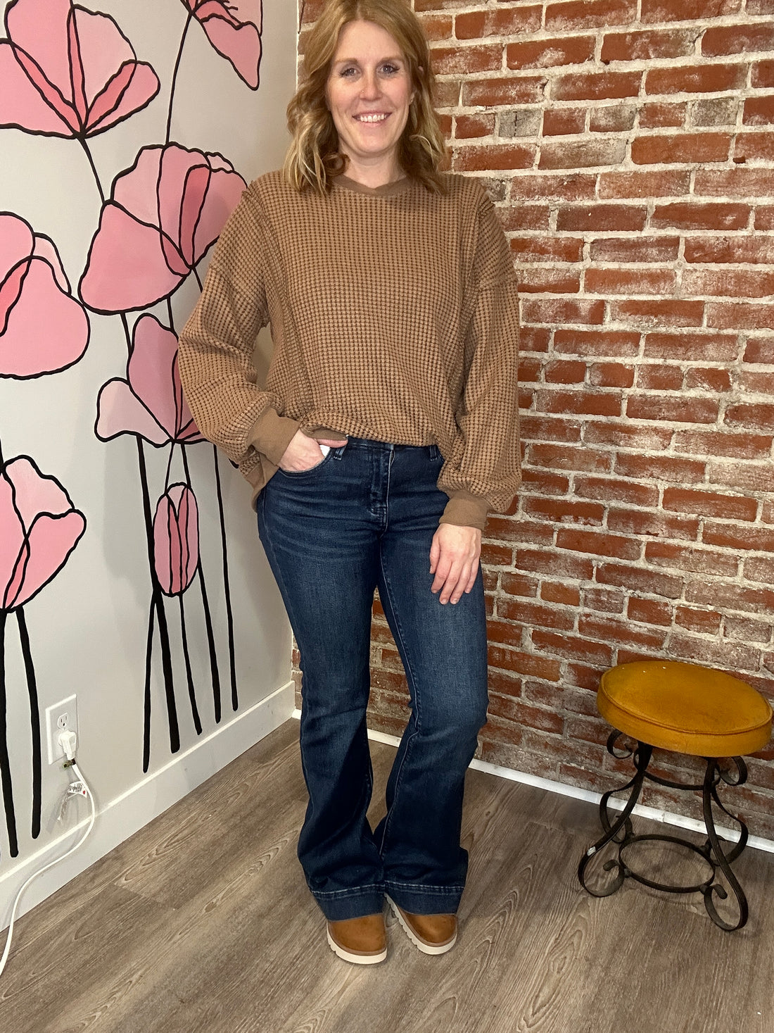 Kinsey Mid Rise Flare