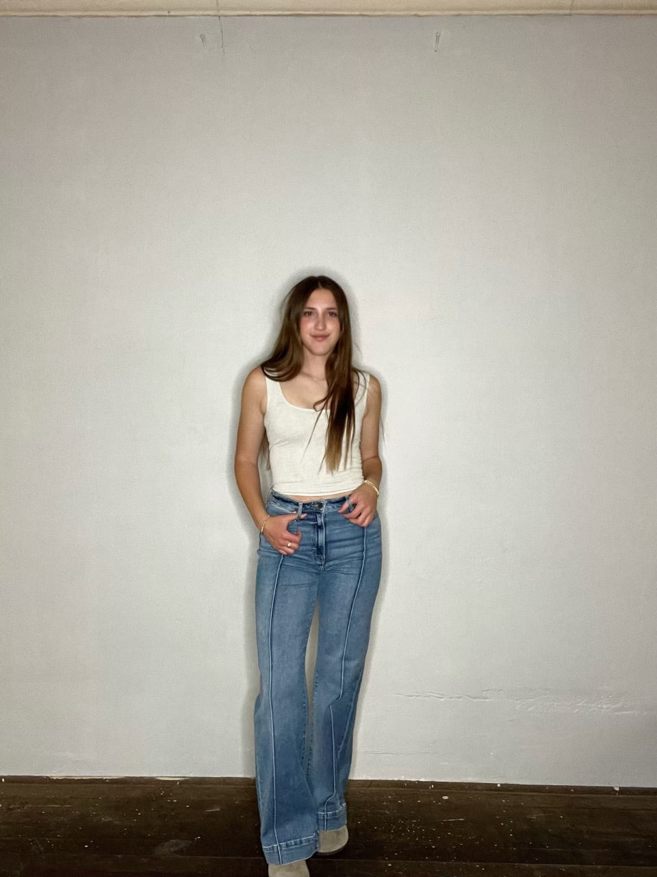 Hidden Pintuck Flare