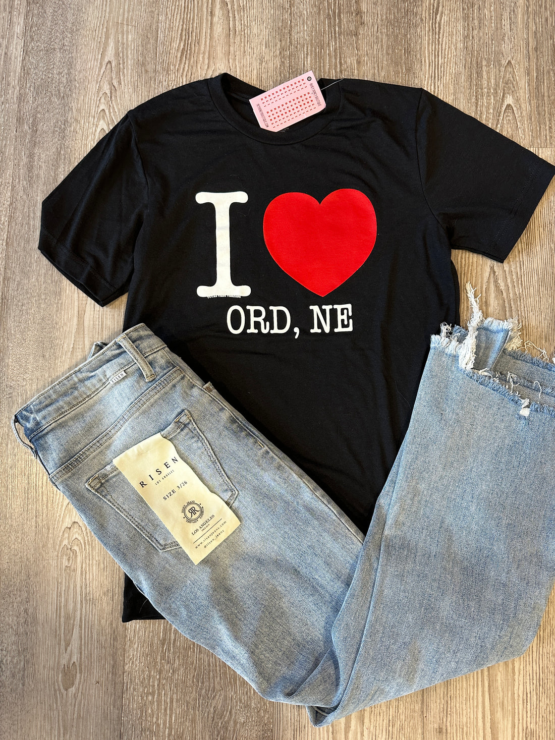 I Love Ord, Graphic tee