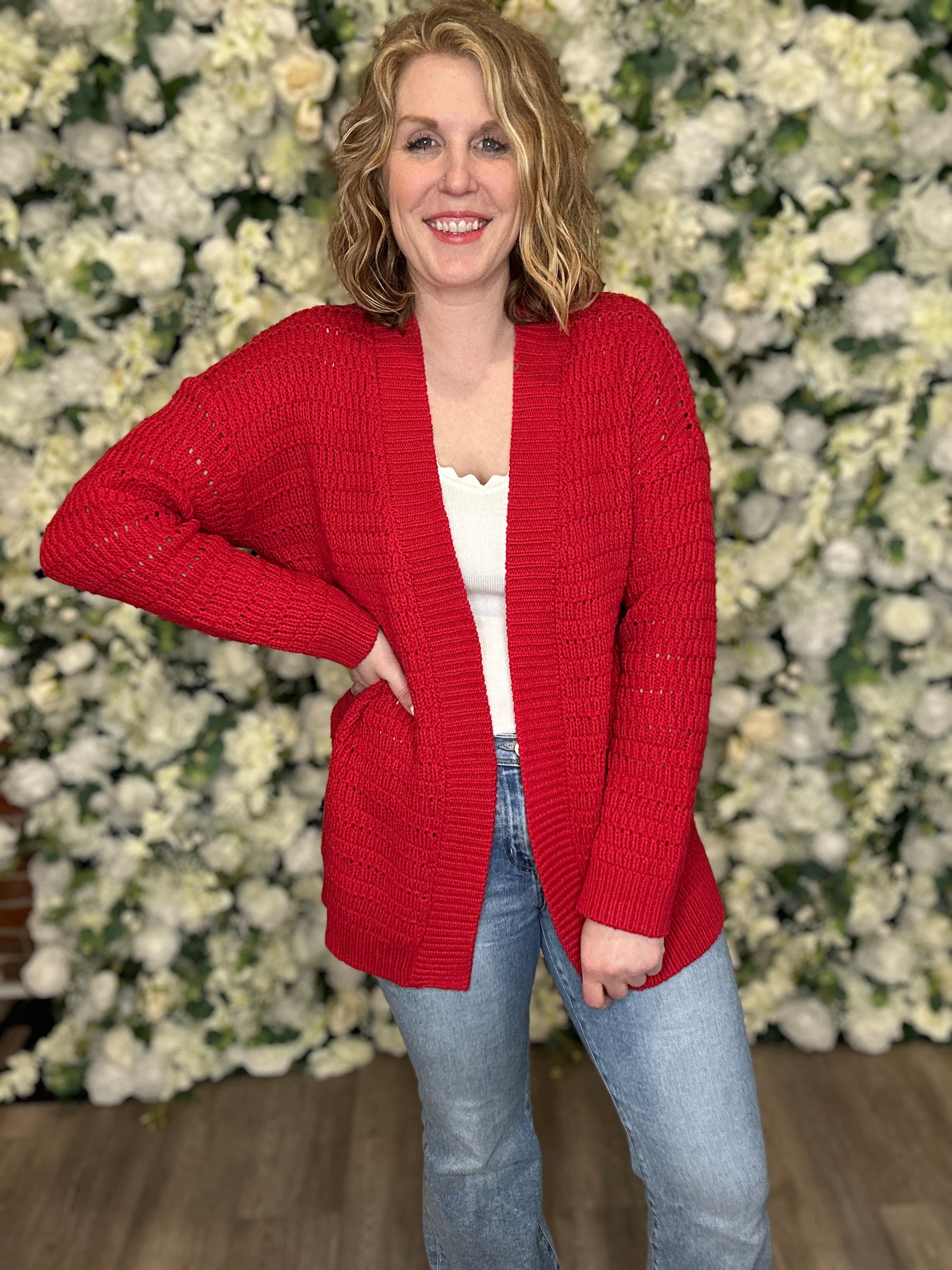 The Red Cardigan