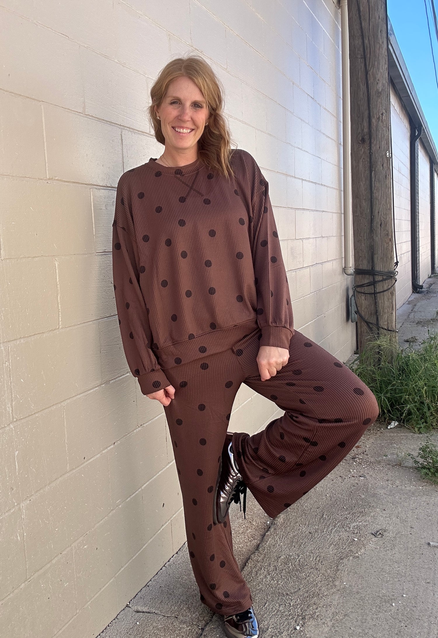 Polka Me Crazy Top