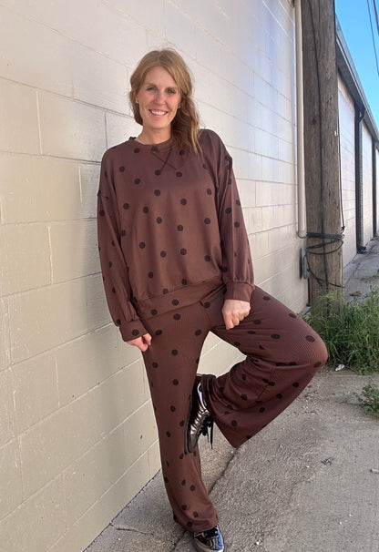 Polka Me Crazy Top