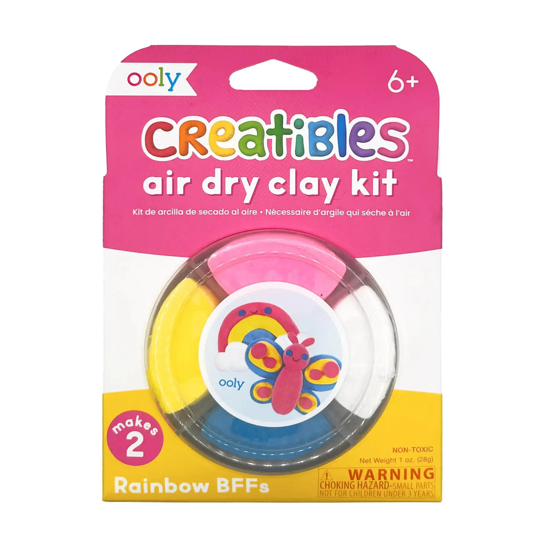 Air Dry Clay: Rainbow Pals