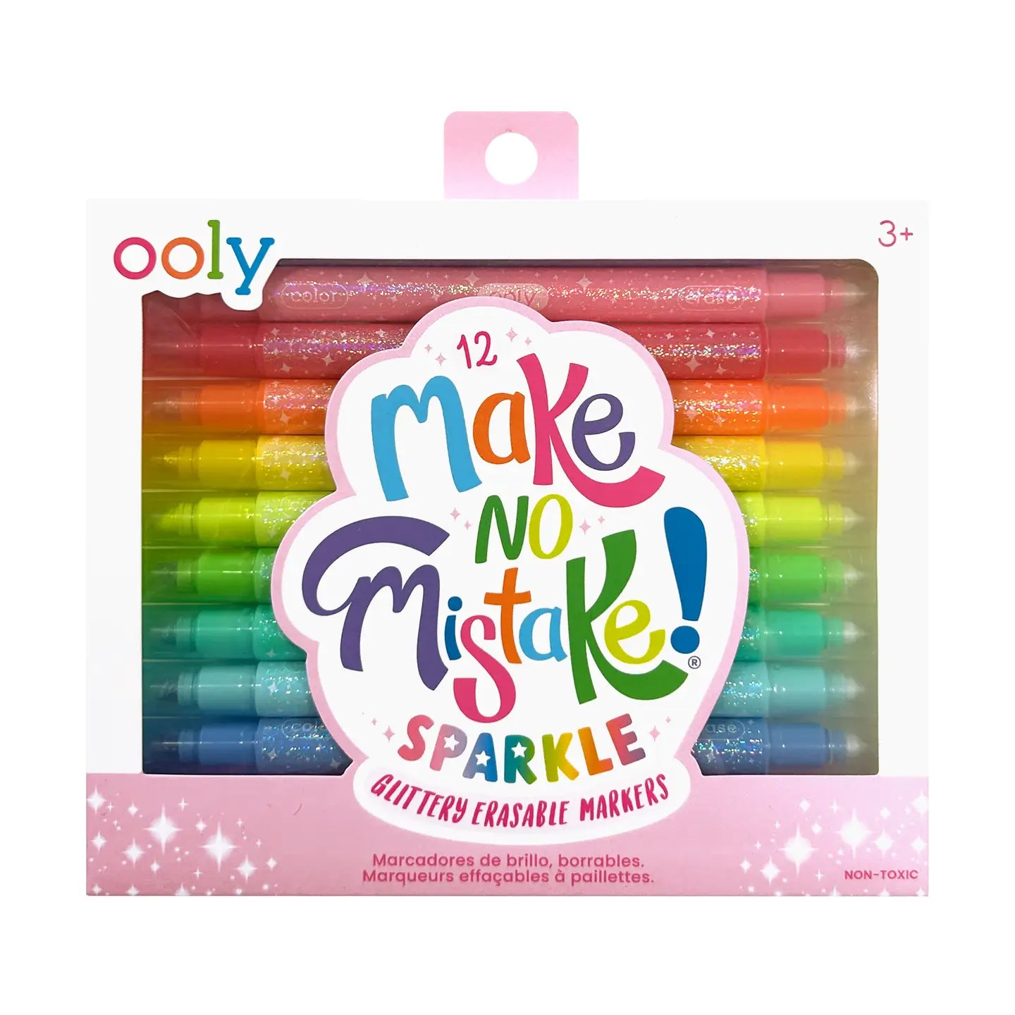 Make No Mistake! Glittery Erasable Markers