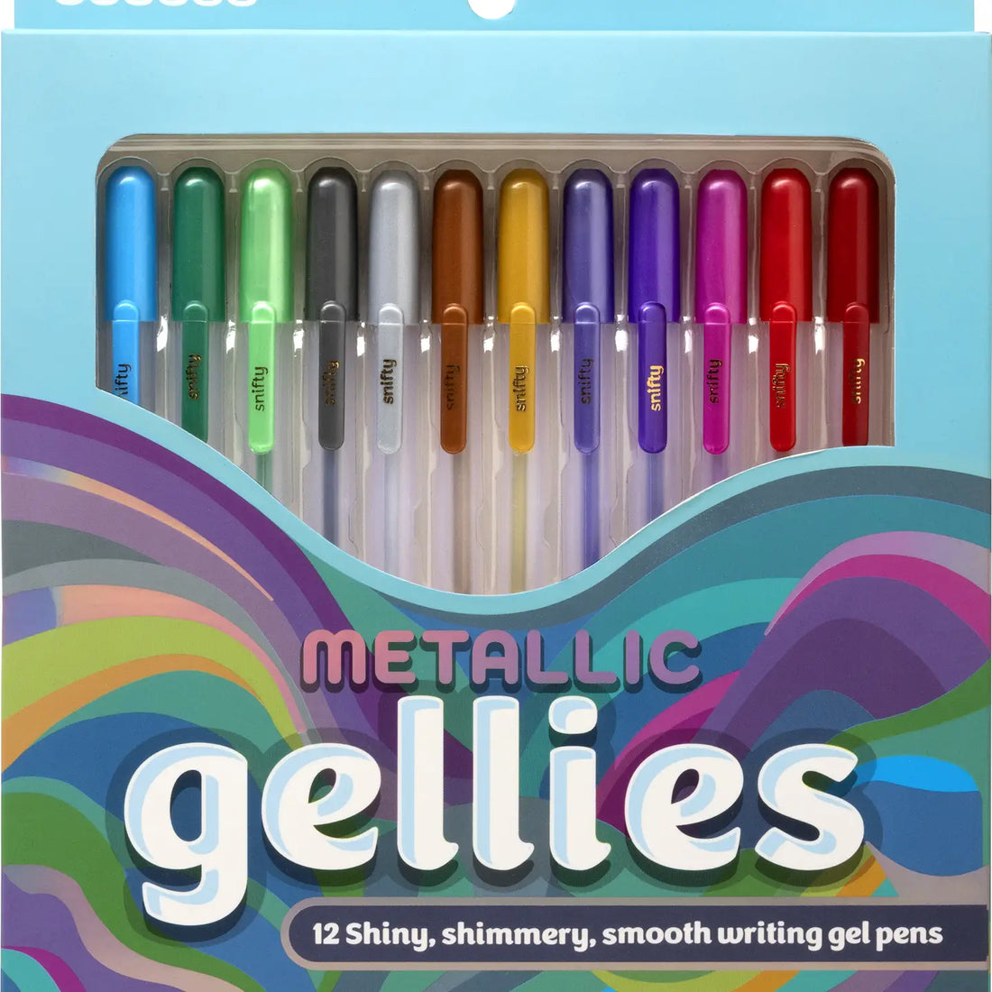 Gellies Pen Set-Metallic