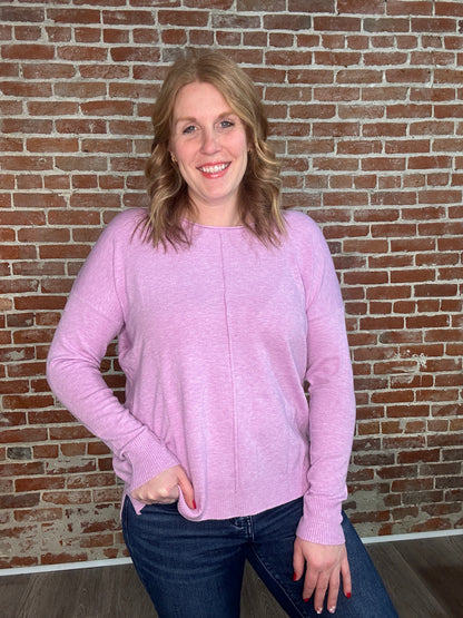 Front Seam Sweater