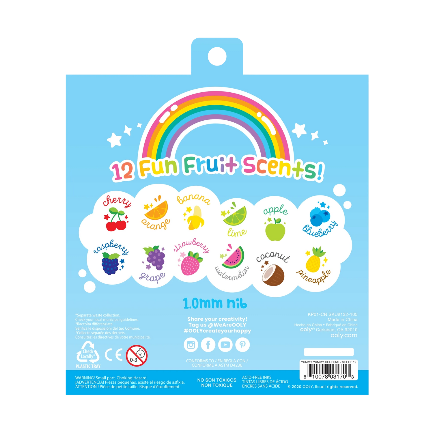 Yummy Yummy Scented Glitter Gel Pens