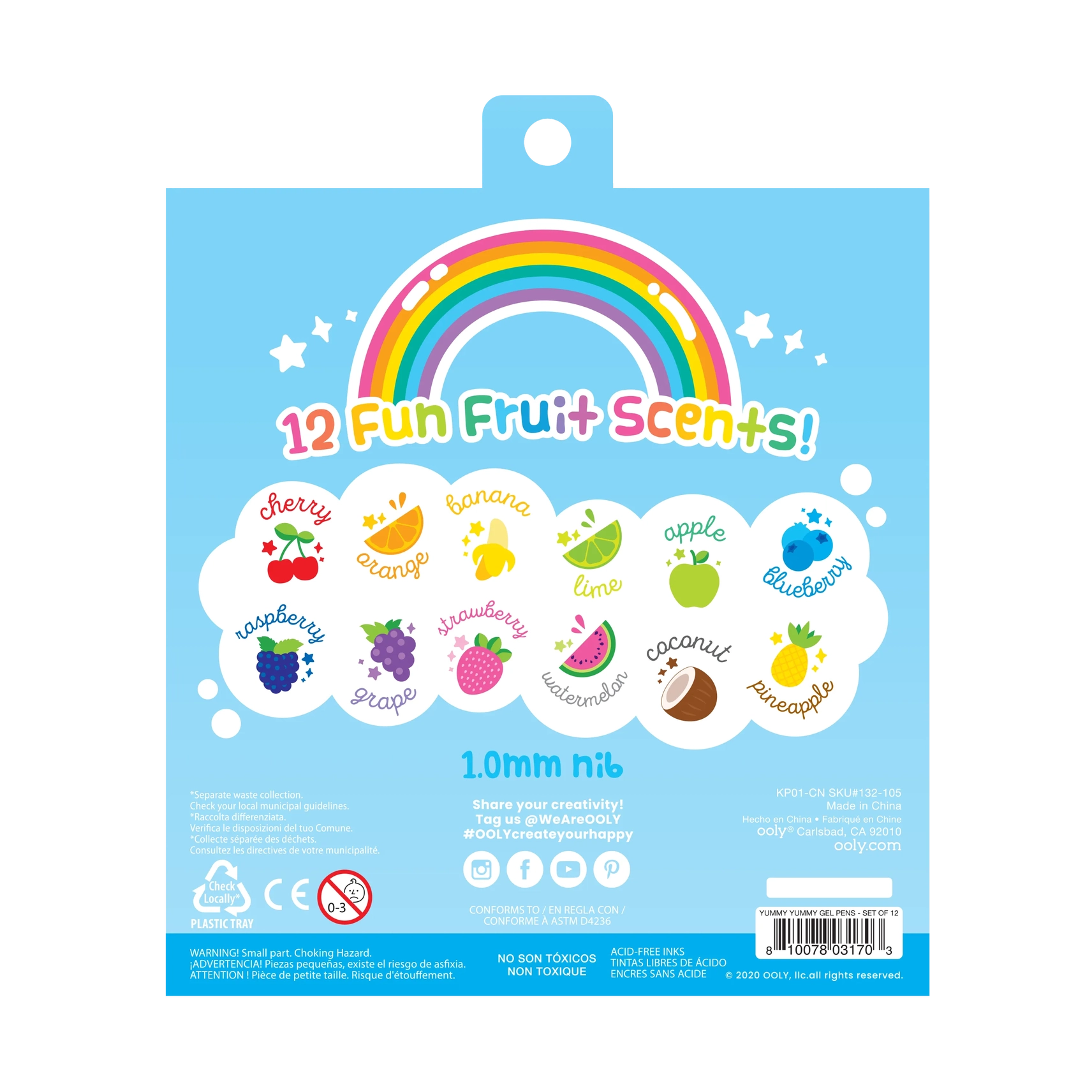 Yummy Yummy Scented Glitter Gel Pens