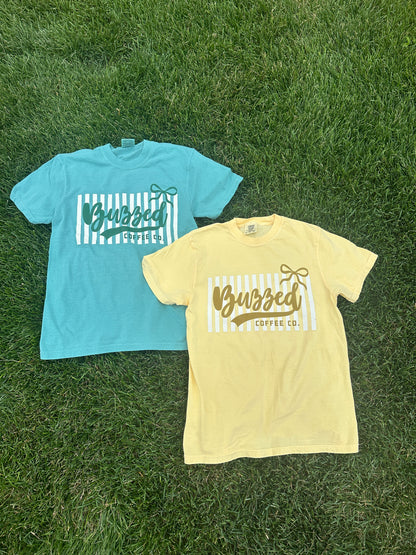 Buzzed Coffee Ribbon Tee