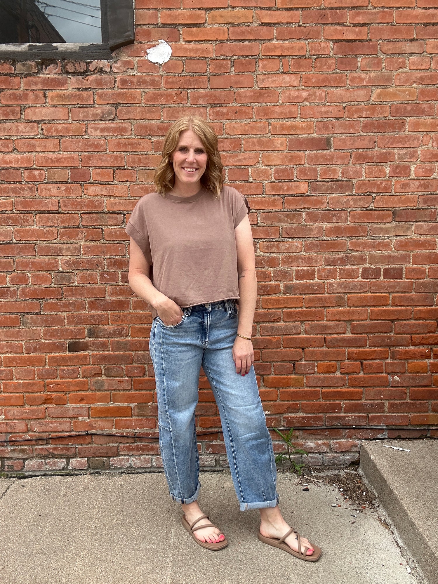Remi Open Back Tee