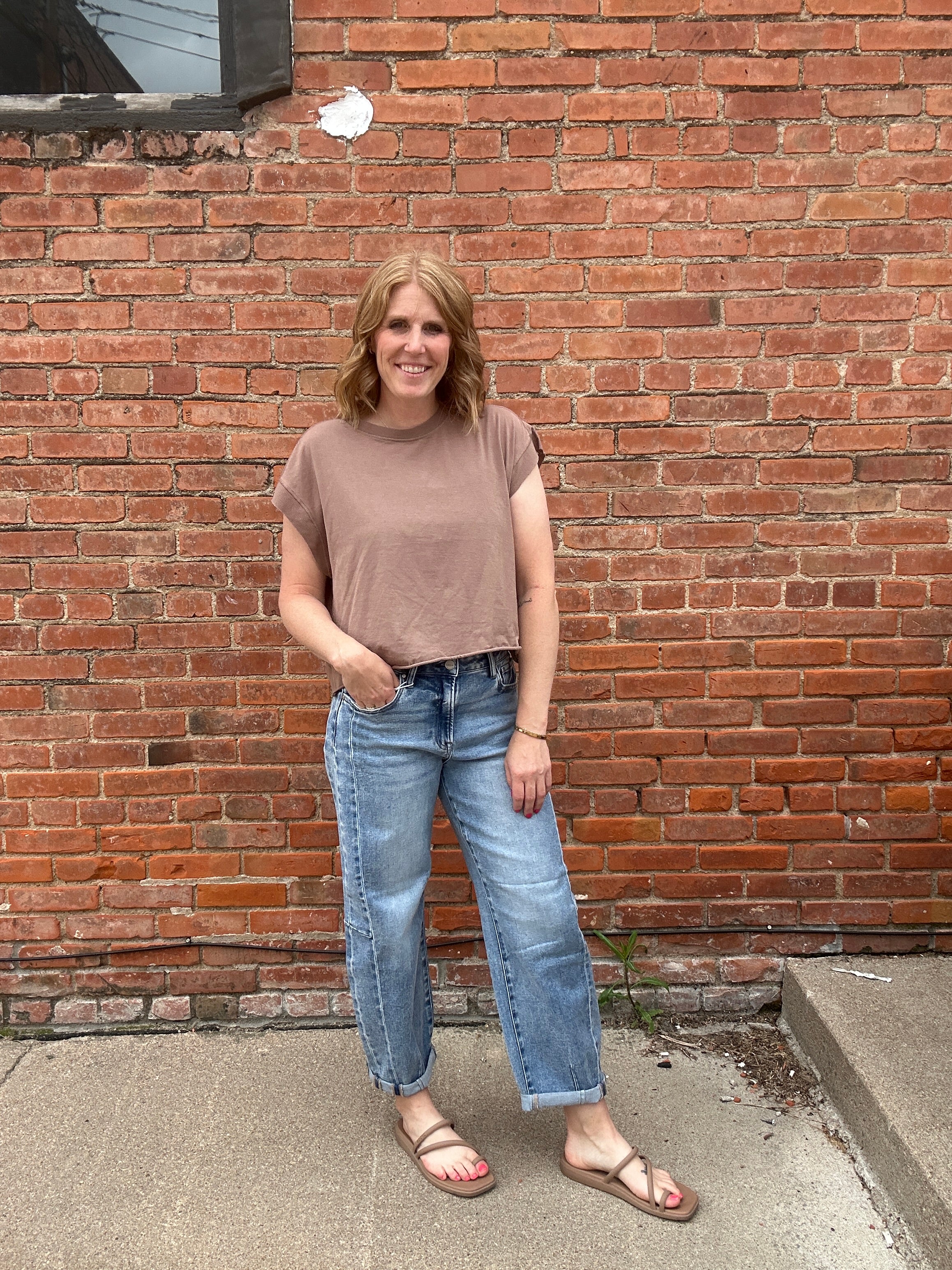 Remi Open Back Tee