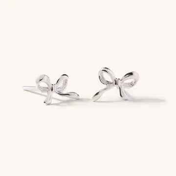 Dainty Bow Studs