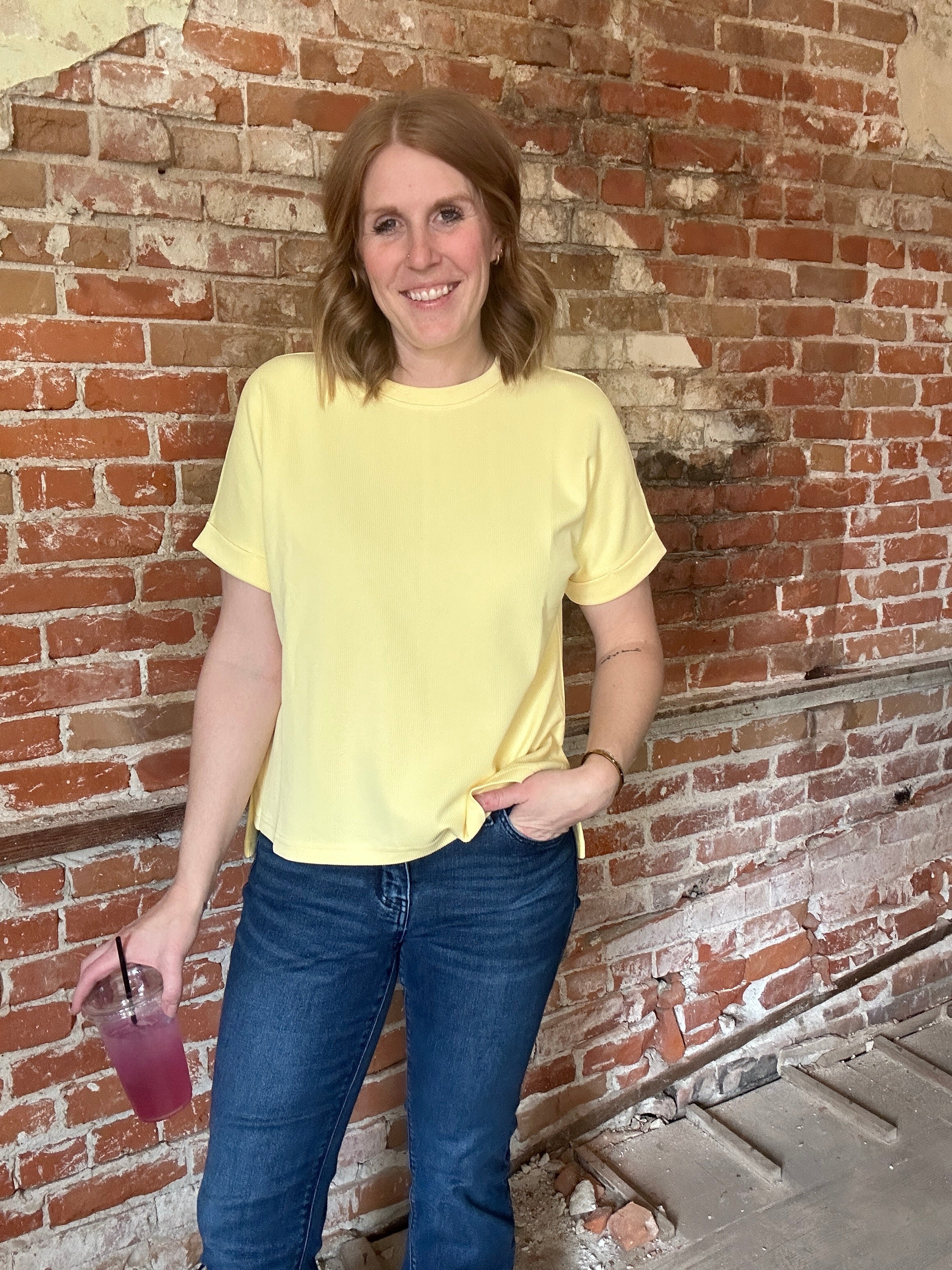 Yellow Glow Tee