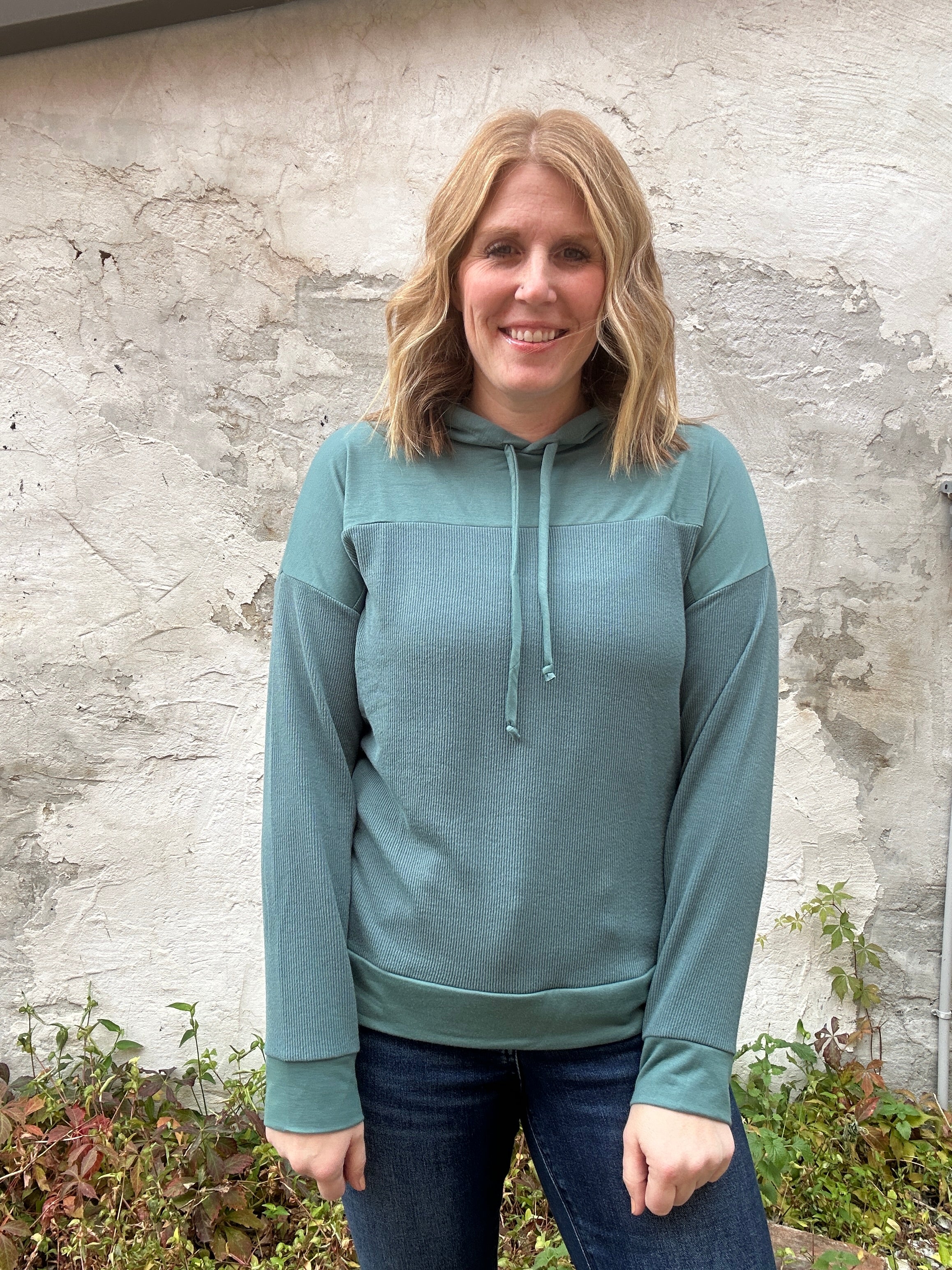 Monica drawstring hoodie