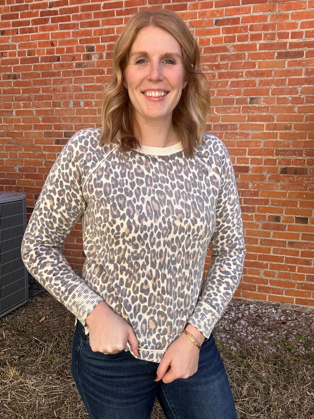 Leopard Inside Out Sweater