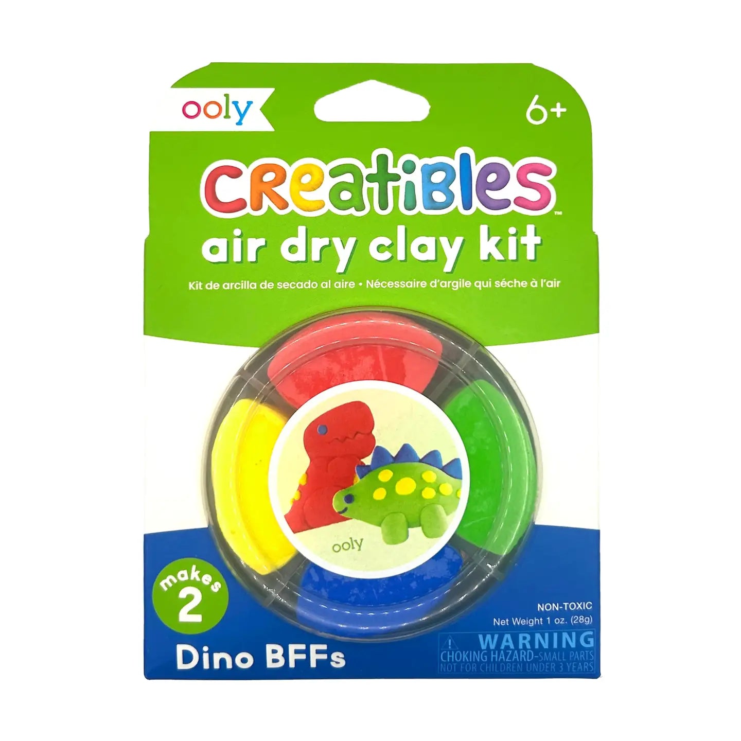 Creatibles: Air Dry Clay BFFS kit-Dino Pals