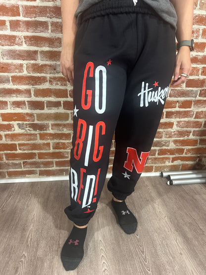 Nebraska-Go Big Red Joggers