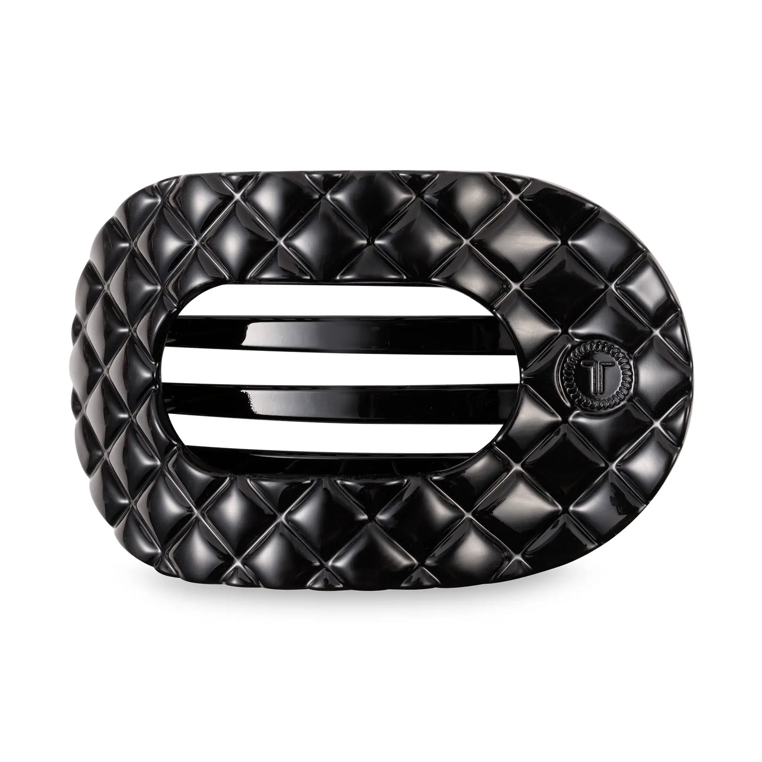 Teleties Round Flat Hair Clip-Large