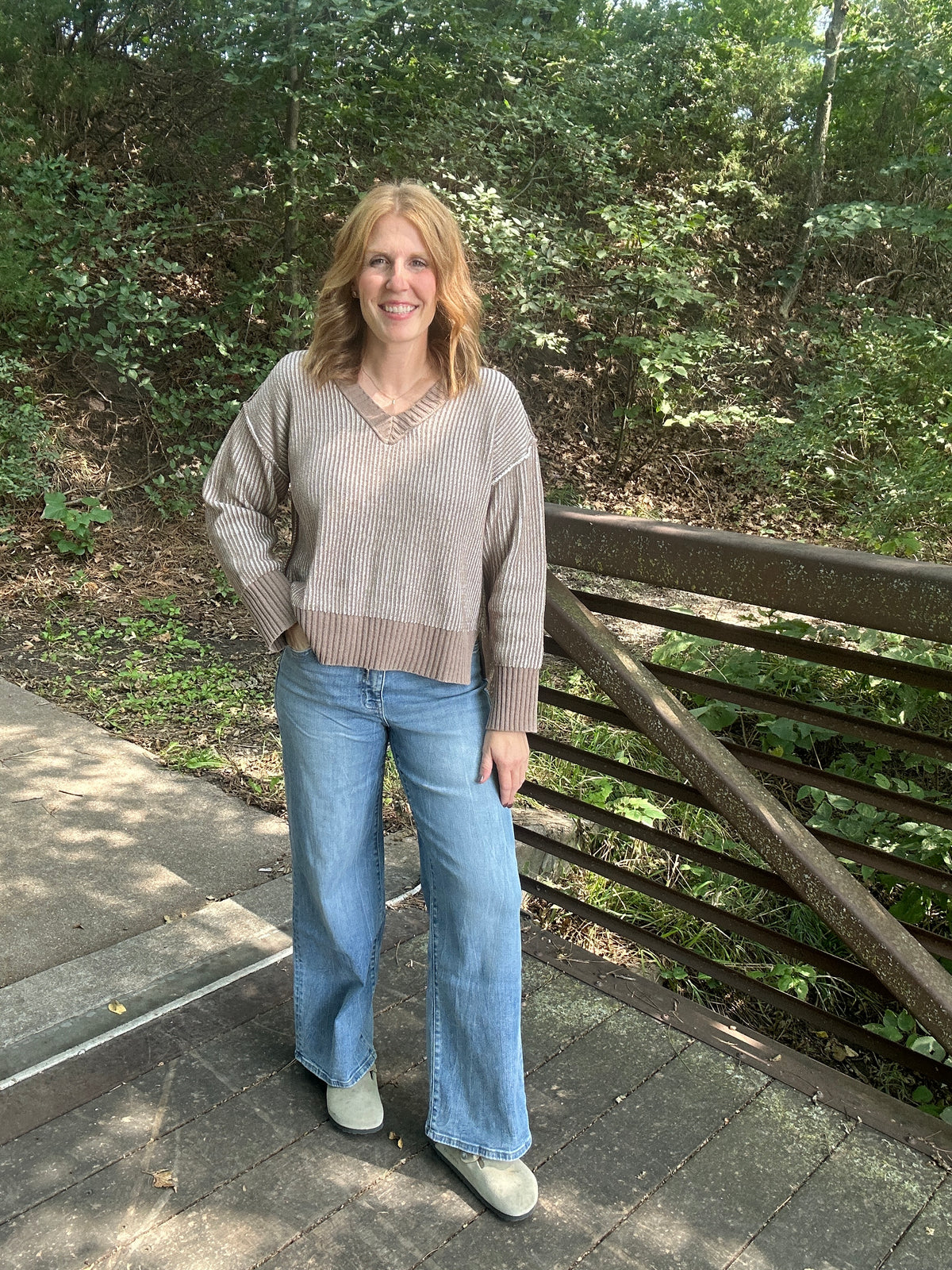 Olivia Drawstring Jeans