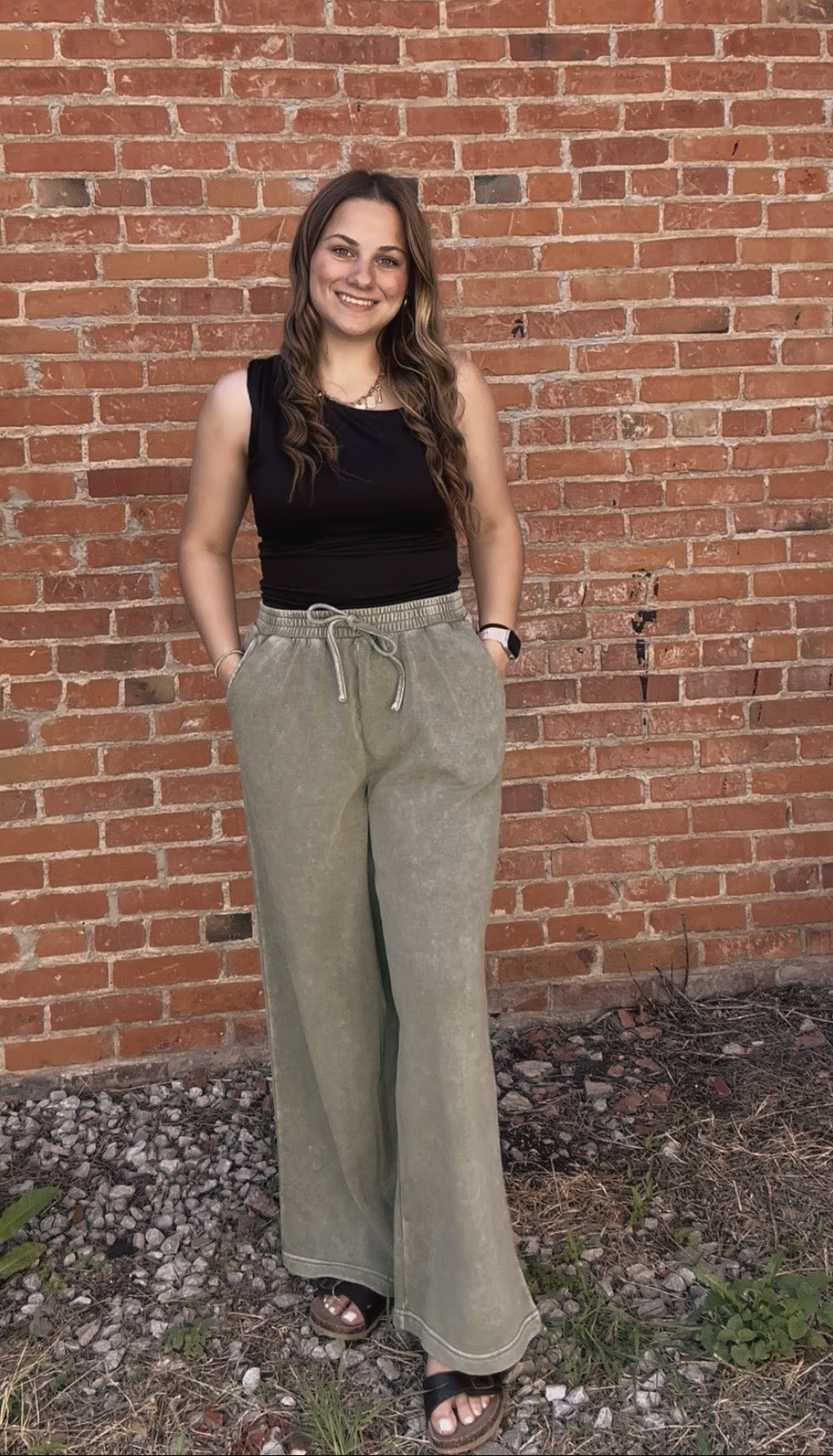 Olive Lounge Pants