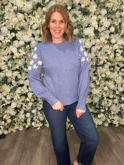 Frost Blue Sweater