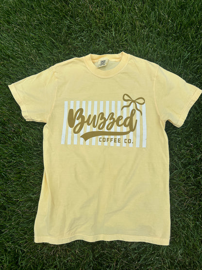 Buzzed Coffee Ribbon Tee