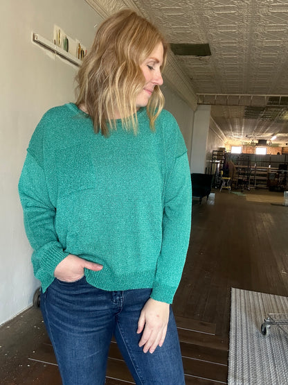 Teal Sweater