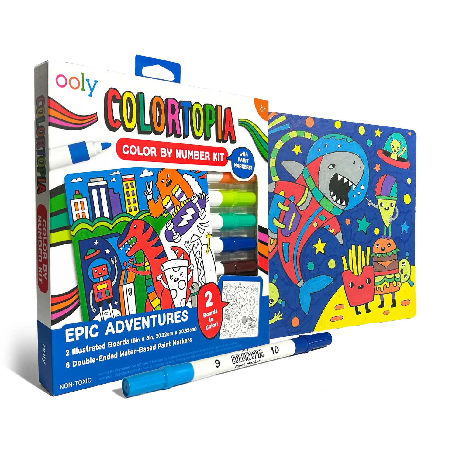 Colortopia: Paint Marker by Number kit5
