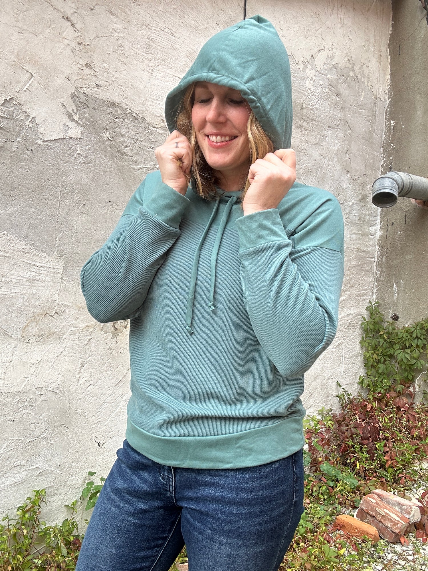 Monica drawstring hoodie