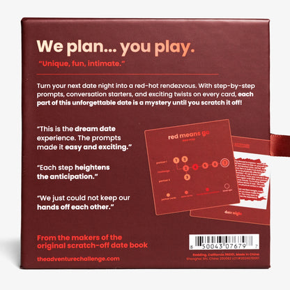 Adventure Challenge, Red Means Go