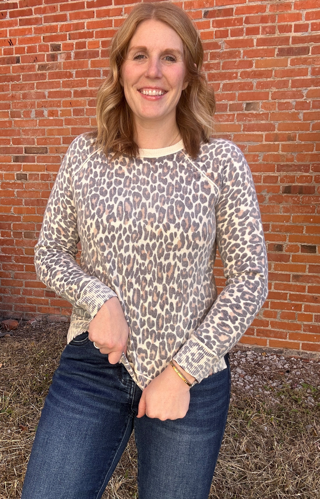 Leopard Inside Out Sweater