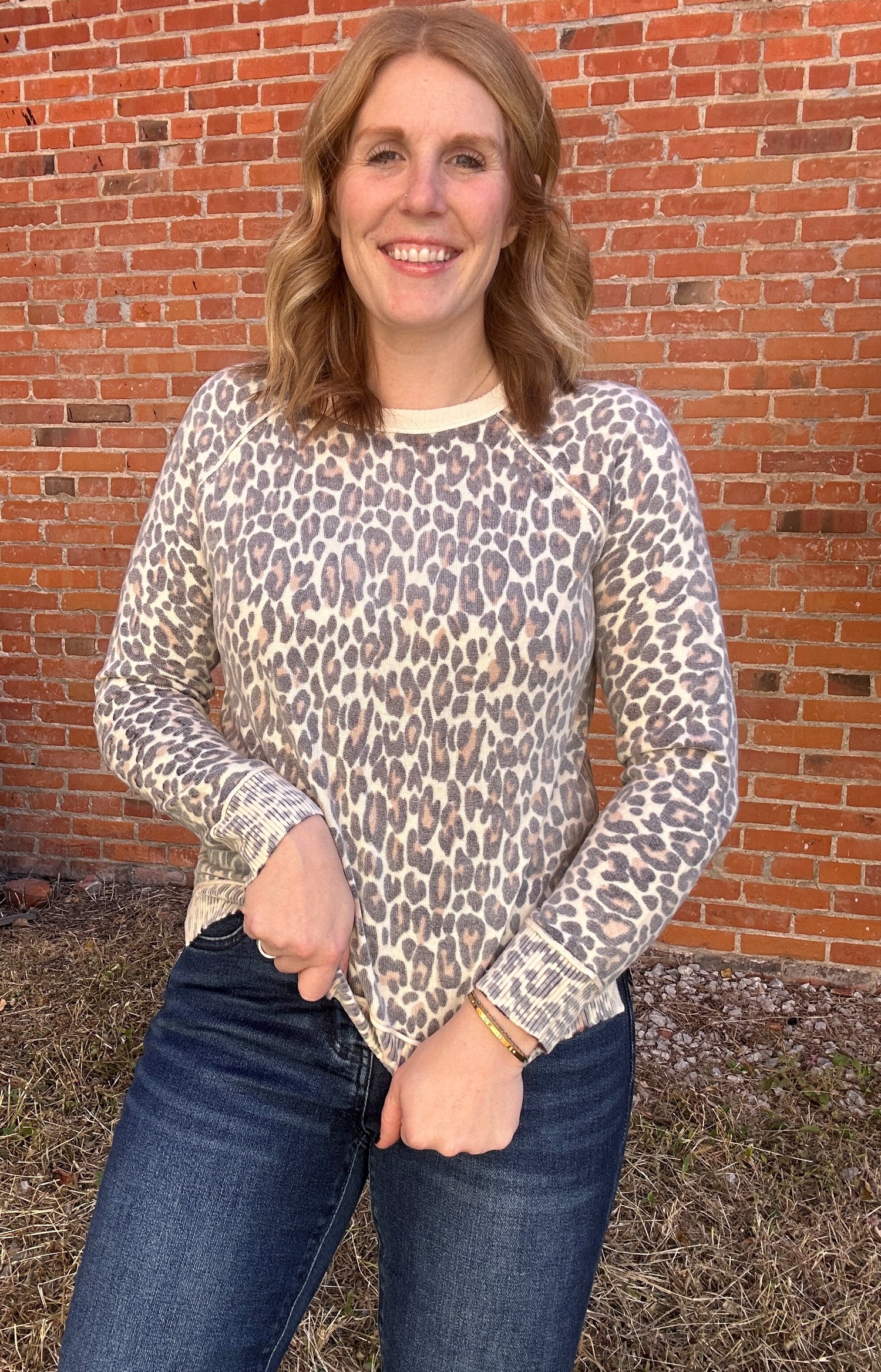 Leopard Inside Out Sweater