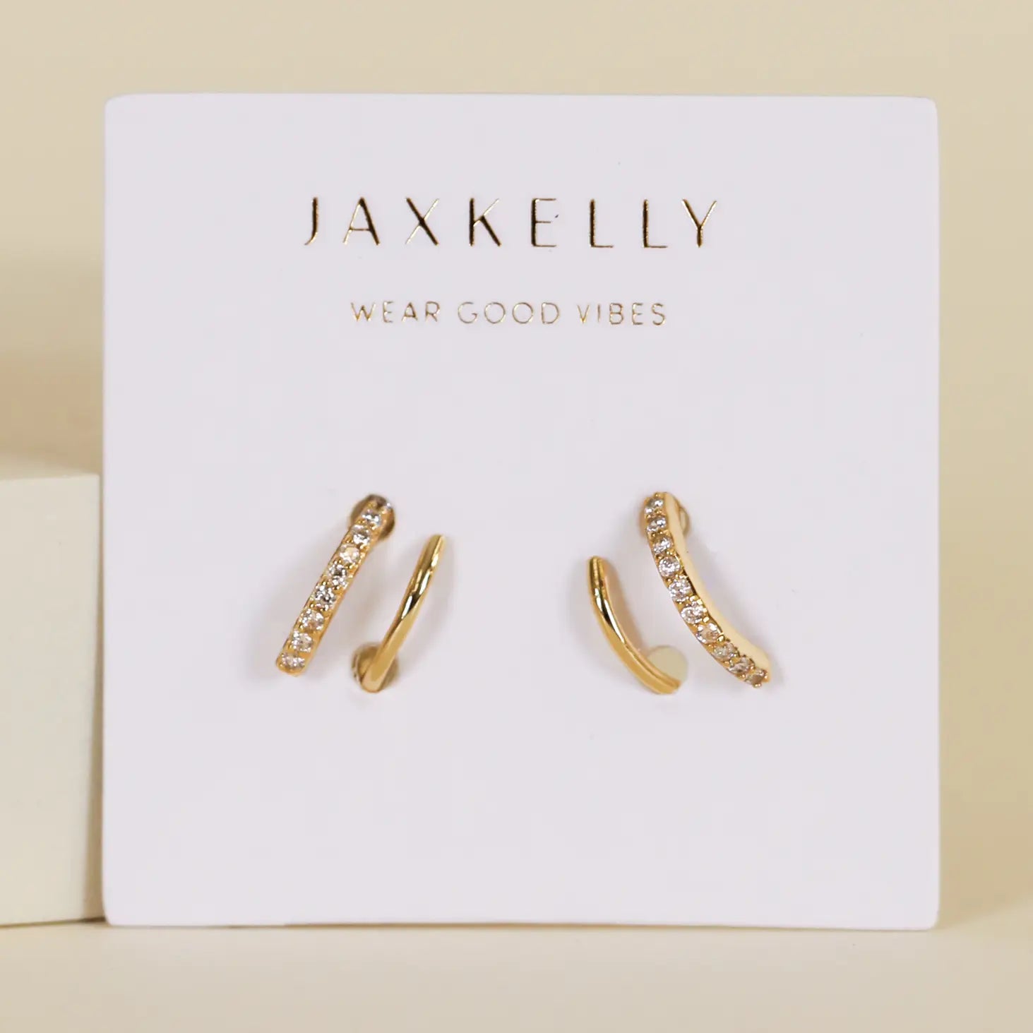 Pave Earrings