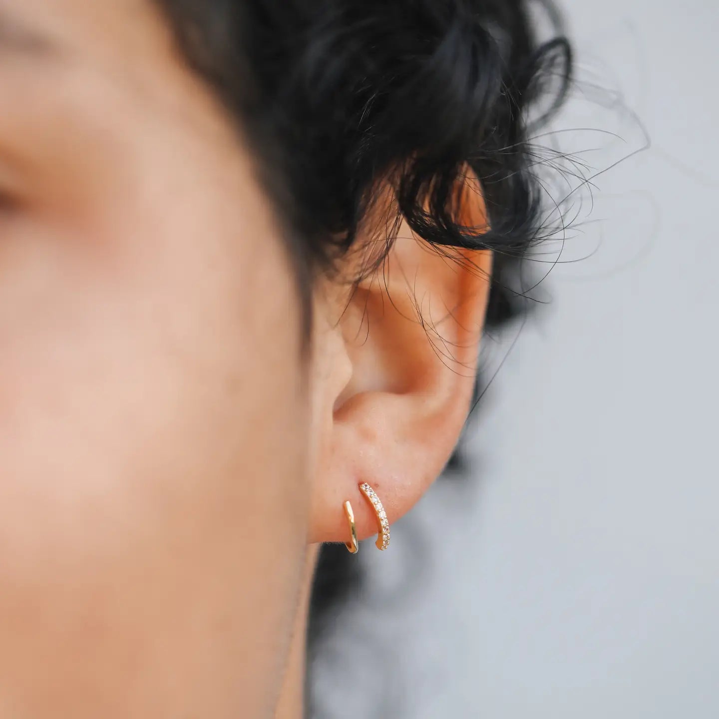 Pave Earrings