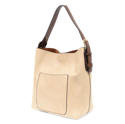 Cream Hobo Coffee Handle Handbag