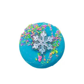 Snowflake Donut Bath Bomb