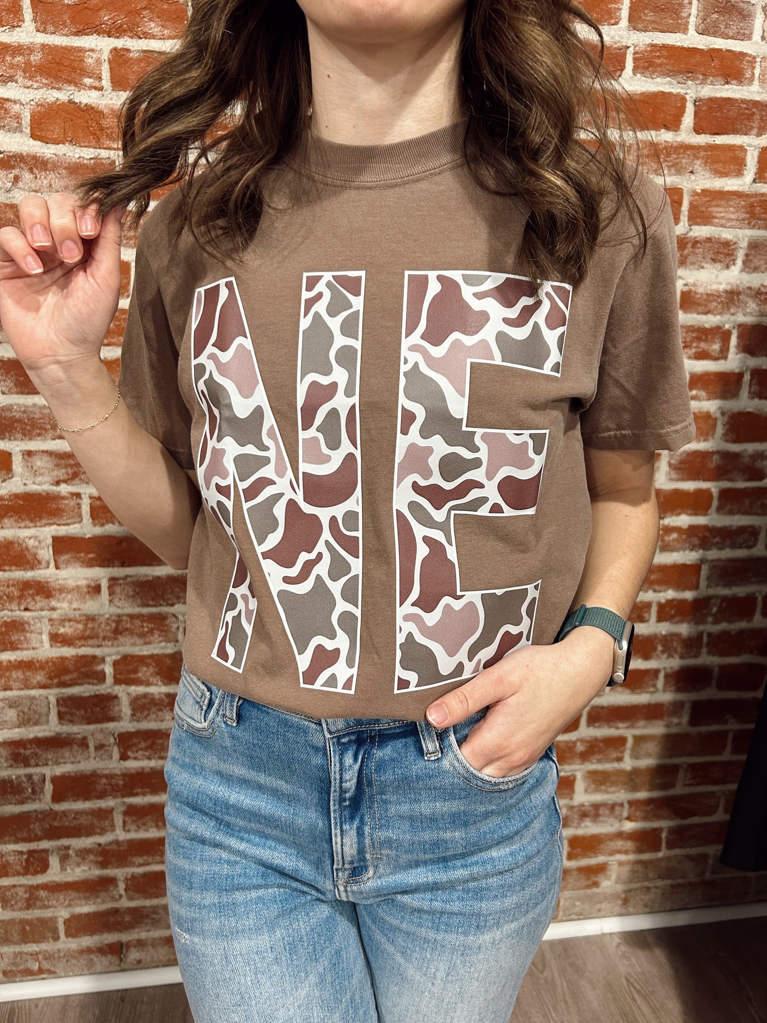 Vintage Camo NE Tee