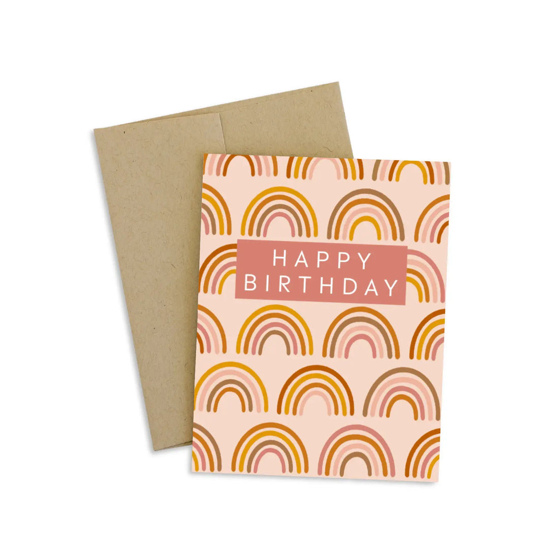 Happy Birthday Rainbow Card