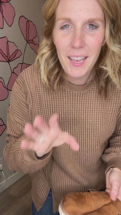 MIA Zamira Clog- Chestnut