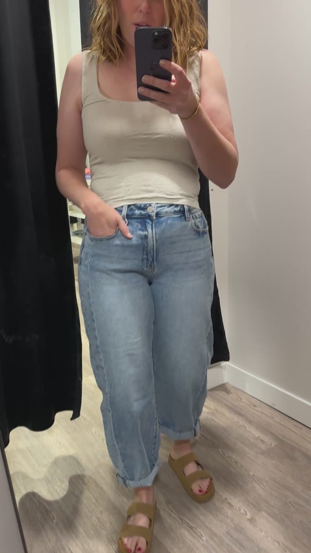 Risen Barrel Jeans