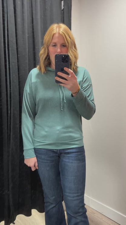 Monica drawstring hoodie