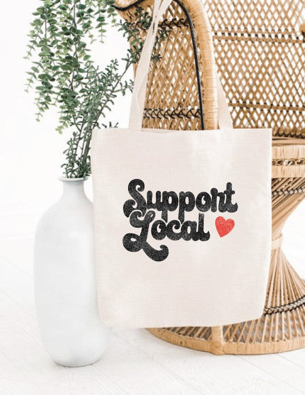 SHOP LOCAL CANVAS BAG