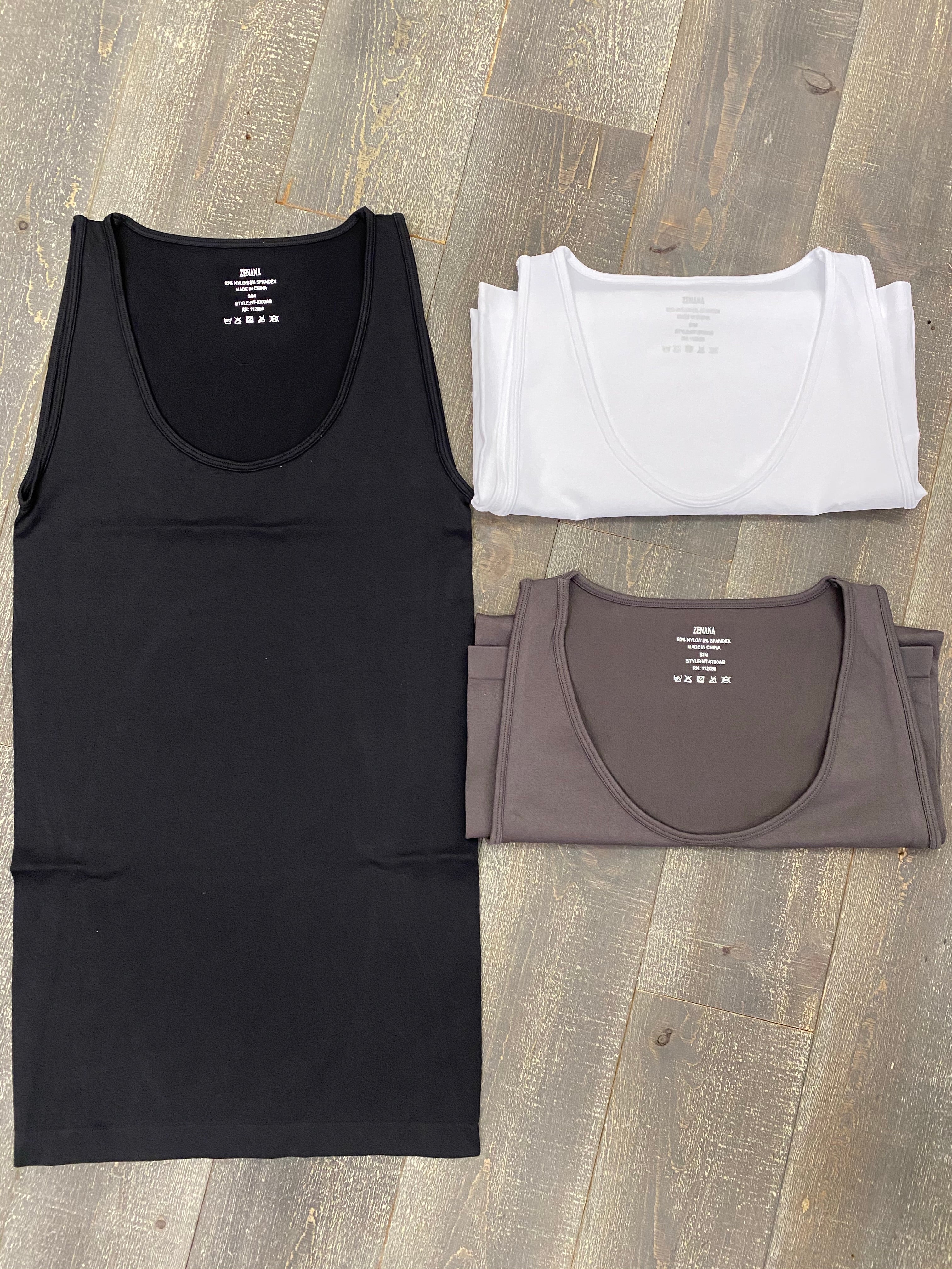 Scoop Neck Seamless Tank